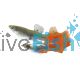 Pair Platinum Redtail Guppy
