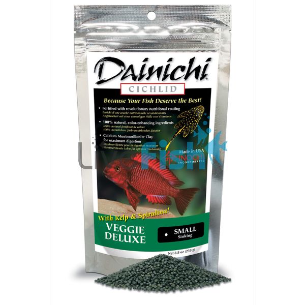 Dainichi Cichlid Veggie Deluxe 250g - 3mm Sinking