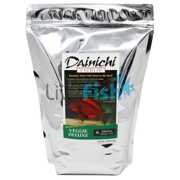 Dainichi Cichlid Veggie Deluxe 2.5kg - 3mm Sinking