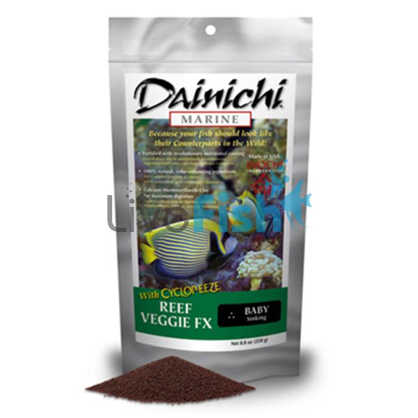 Dainichi Reef Veggie FX 500g - 1mm Sinking