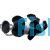 2x Black & White Clownfish 3cm