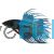 Crowntail Ocean Green Male Fighter 5cm